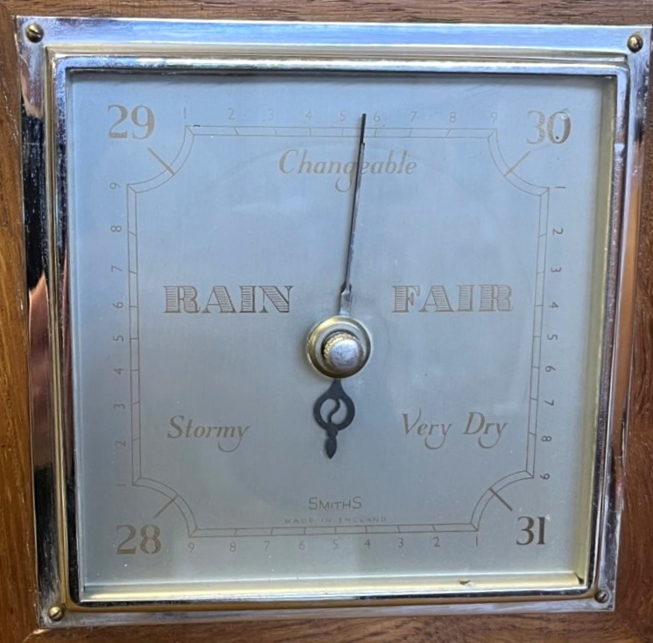 Vintage Smiths Aneroid Barometer