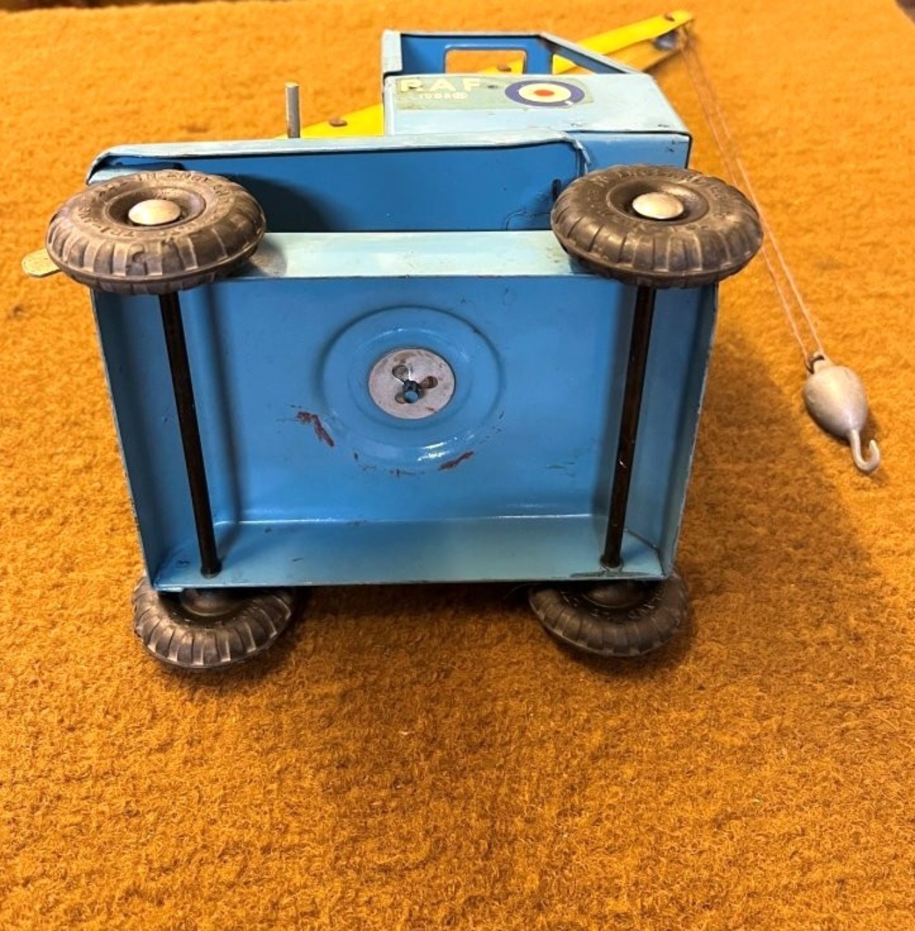 Vintage Rare TRIANG Pressed Steel RAF 1083M Mobile Crane