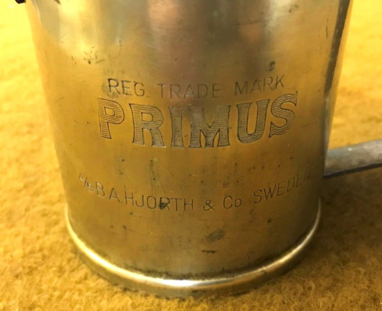 Vintage Primus No 634 Brass Paraffin Blow Torch/Lamp
