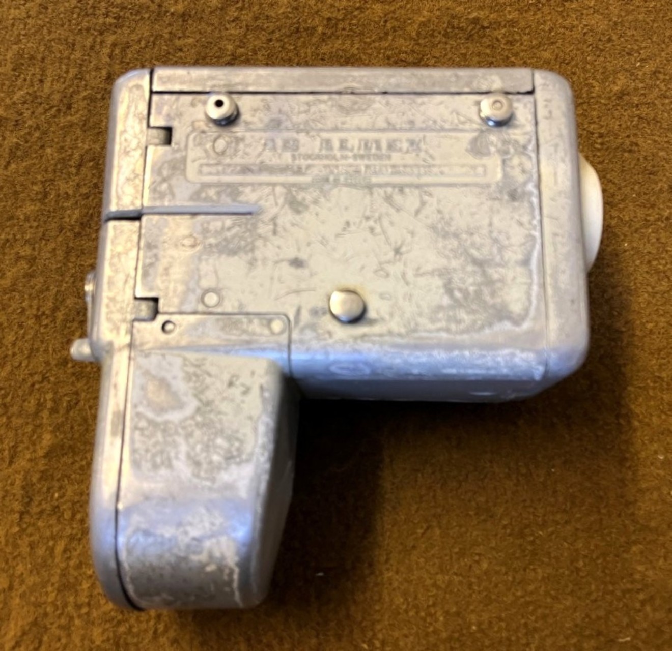Vintage ALMEX Type A Bus Conductors Ticket Machine