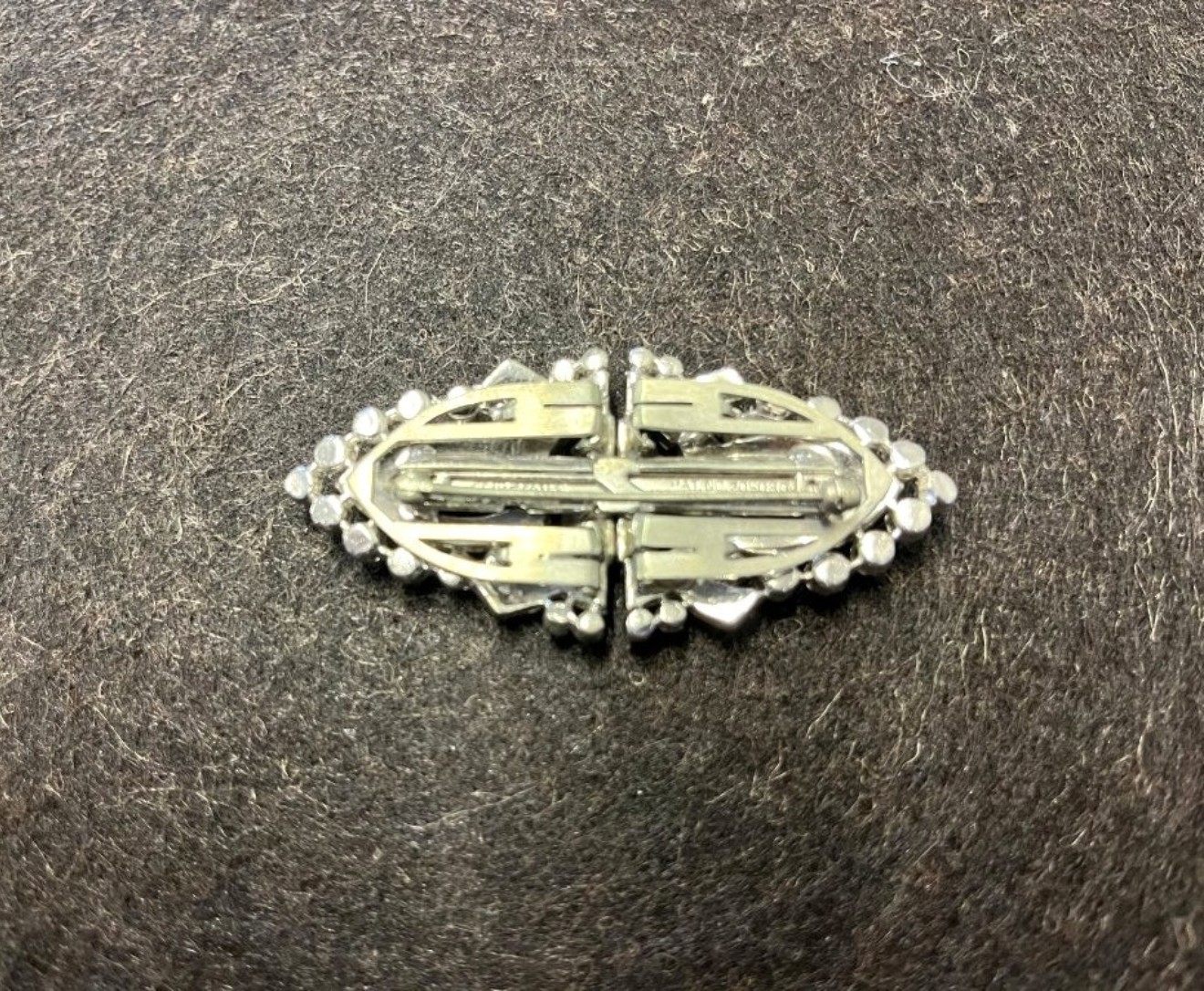 Vintage Clipmates Dress Clips / Brooch