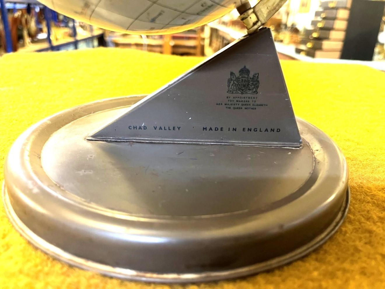 Vintage Chad Valley 6" World Globe