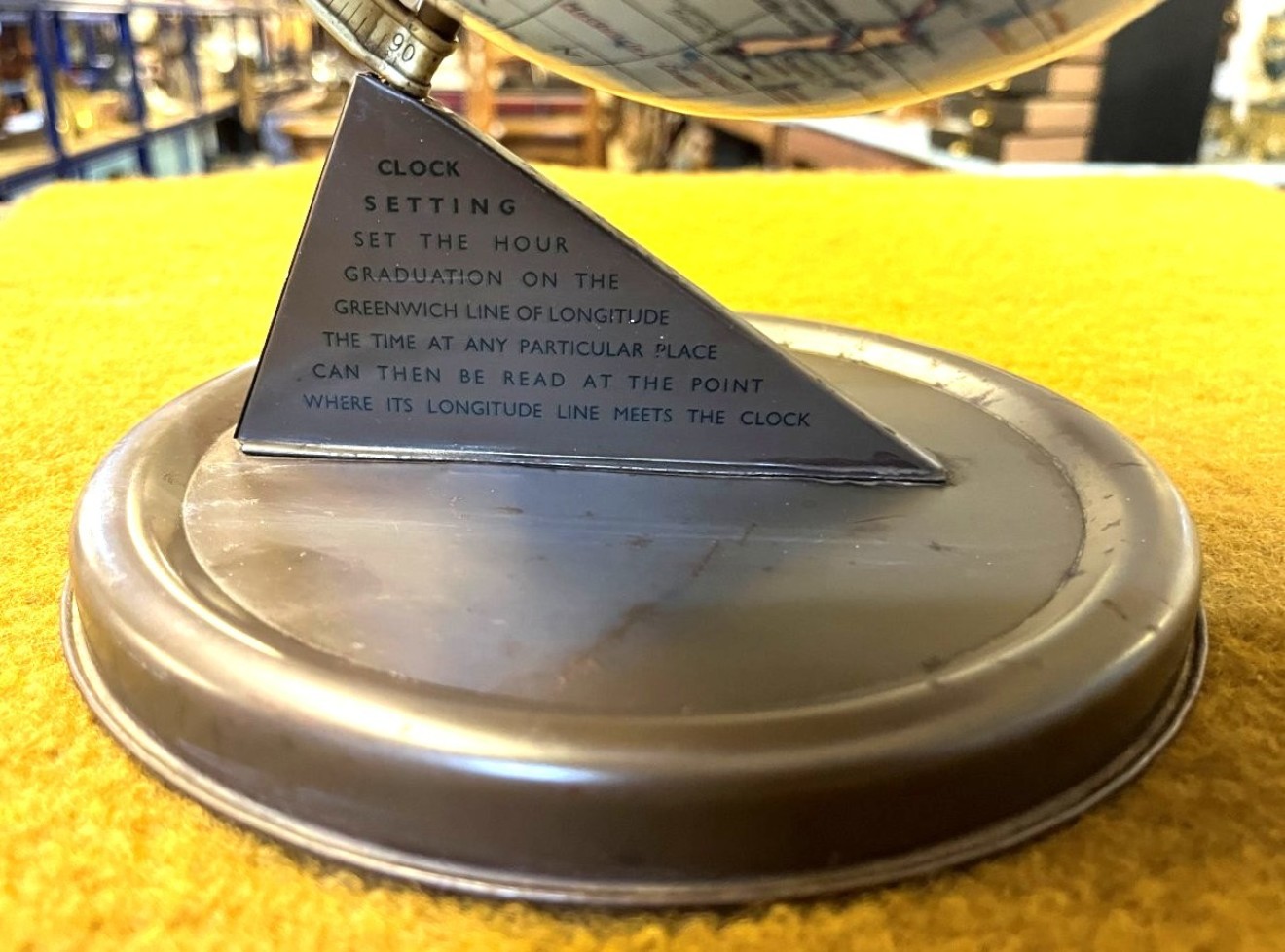 Vintage Chad Valley 6" World Globe