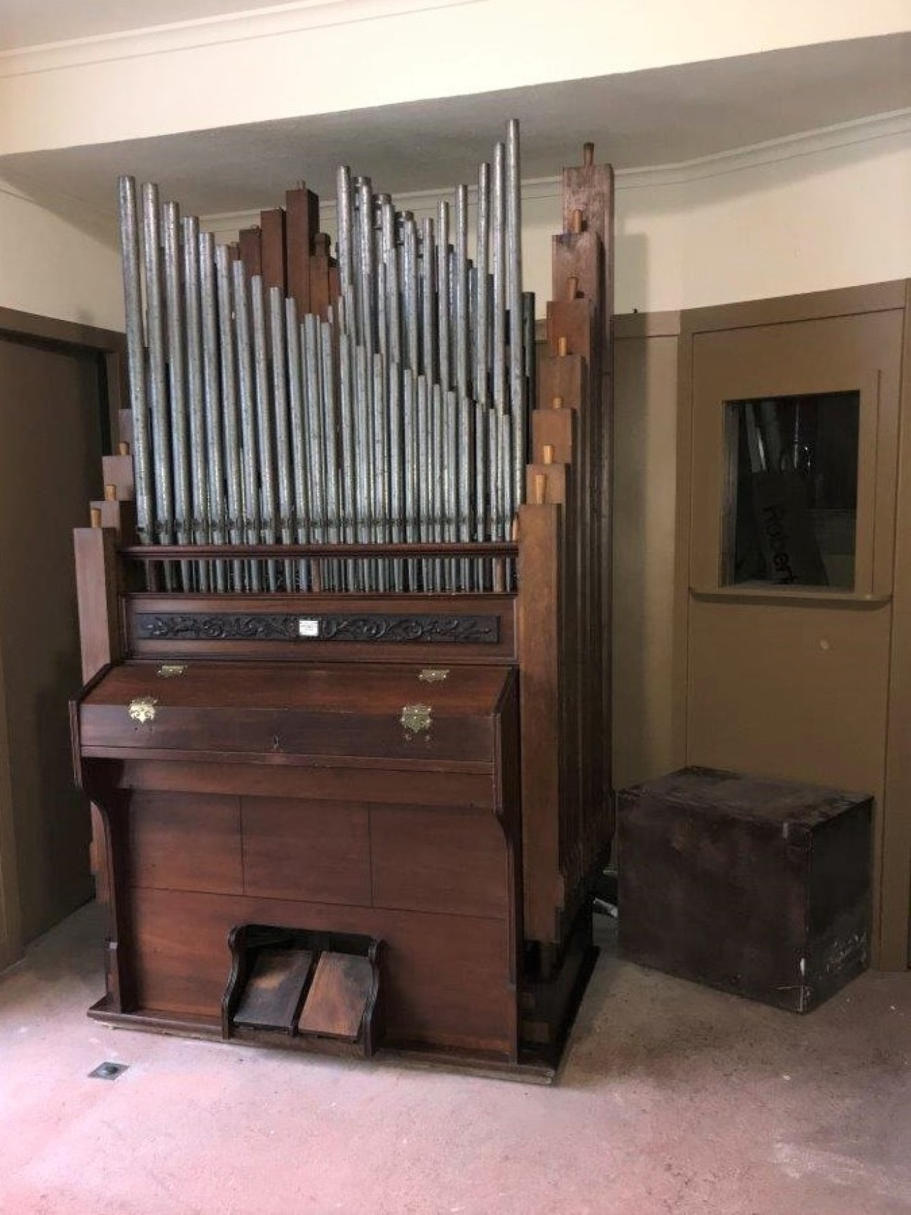 Church Pipe Organ Originally in Glengairn Church Aberdeenshire