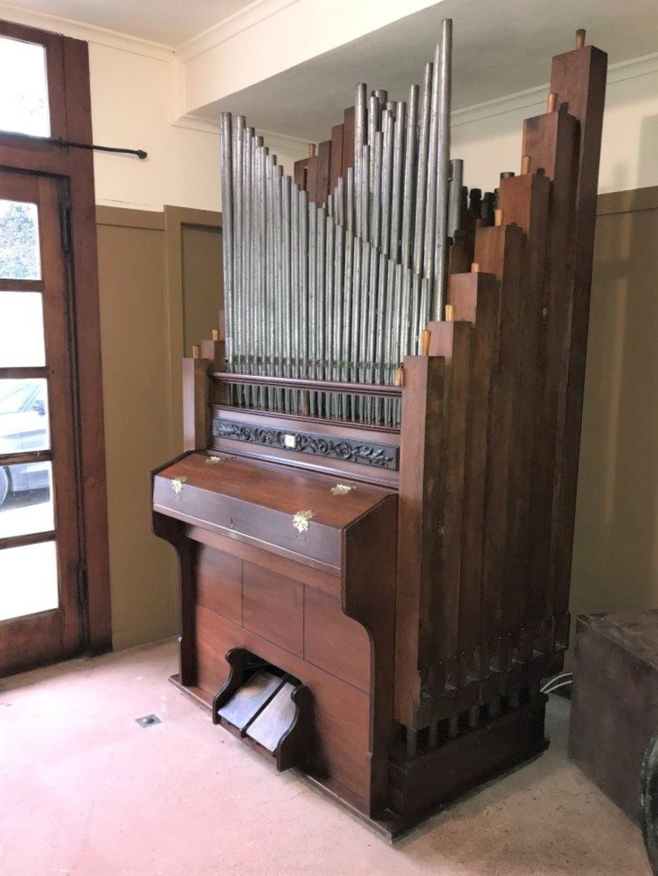 Church Pipe Organ Originally in Glengairn Church Aberdeenshire