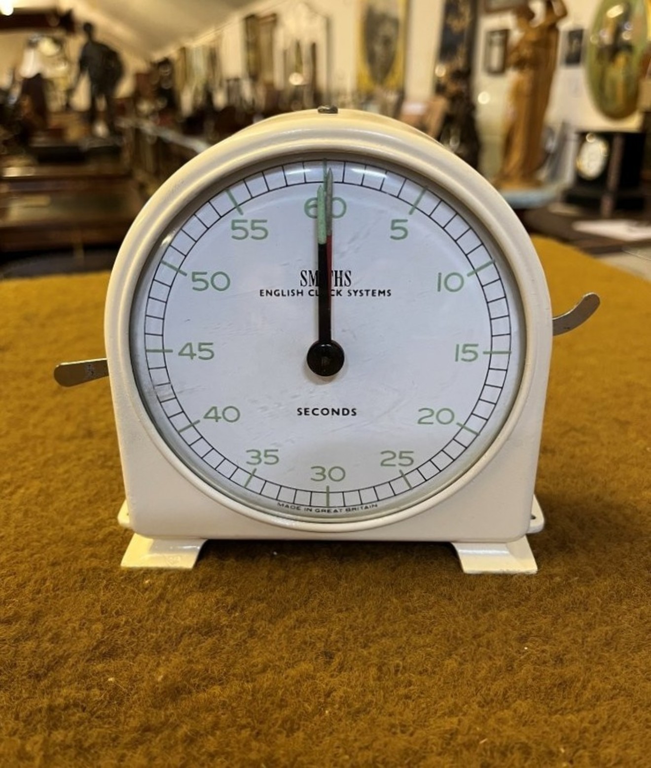 Vintage Smiths English Clock Systems Seconds Timer