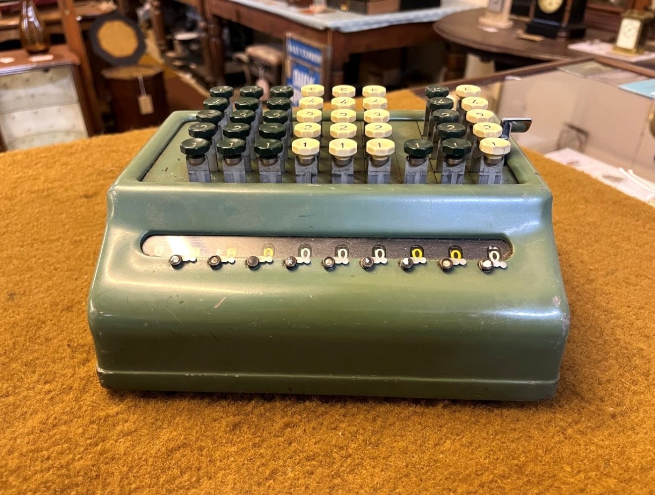 Vintage PLUS Adding Machine by The Bell Punch Company Ltd