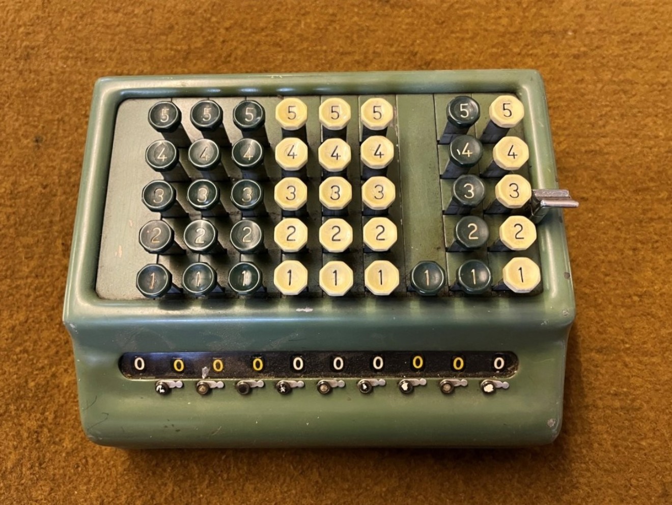Vintage PLUS Adding Machine by The Bell Punch Company Ltd