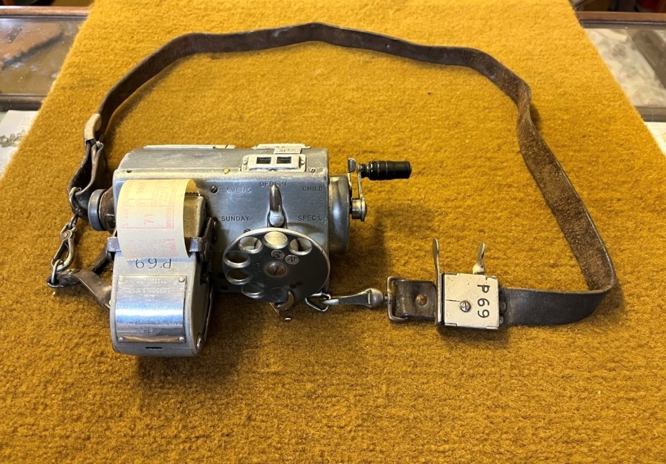 Vintage TIM Bus Conductors Ticket Machine No P69 Ex Glasgow Corporation Transport