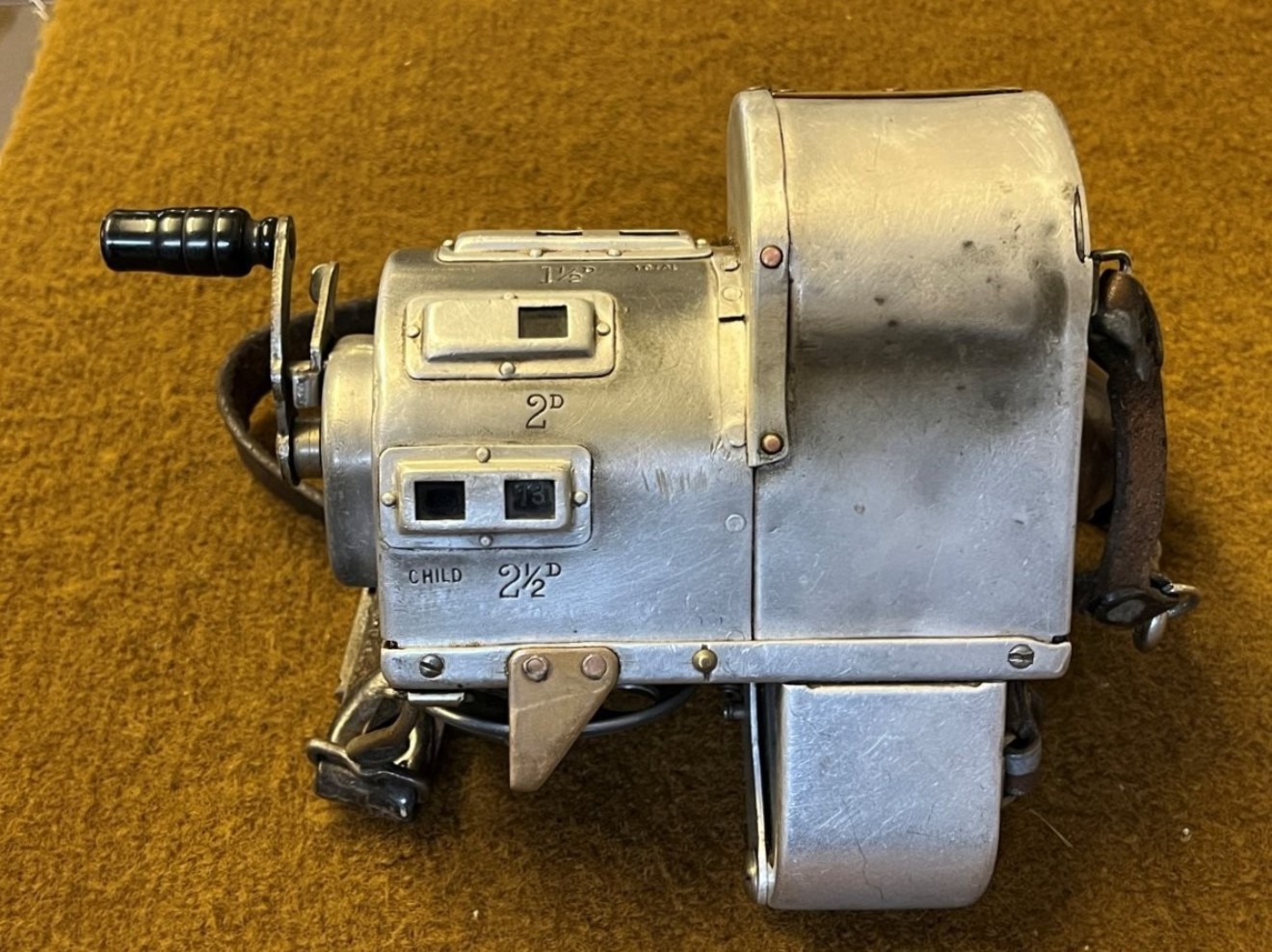 Vintage TIM Bus Conductors Ticket Machine No P69 Ex Glasgow Corporation Transport