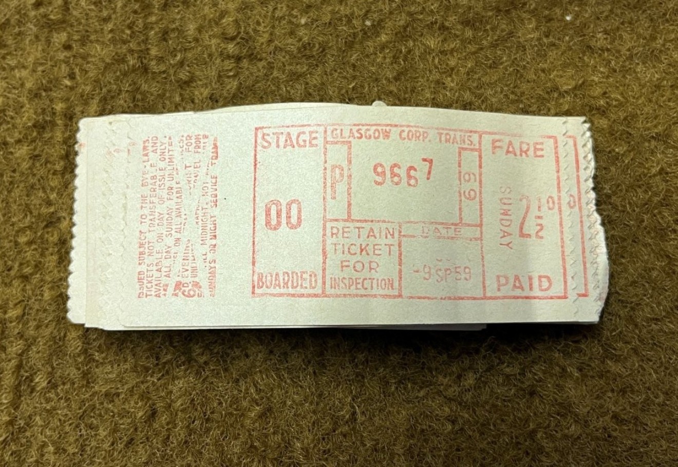 Vintage TIM Bus Conductors Ticket Machine No P69 Ex Glasgow Corporation Transport