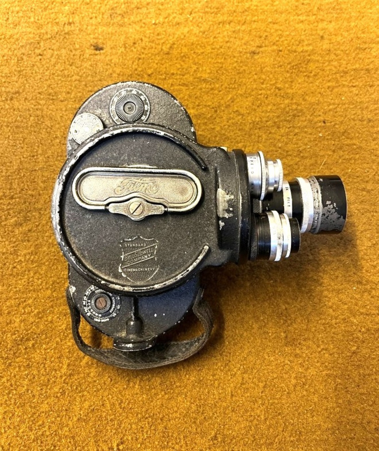 Vintage Bell & Howell Filmco 70D 16mm Film Camera