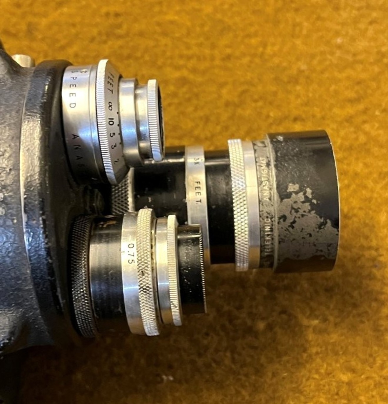 Vintage Bell & Howell Filmco 70D 16mm Film Camera