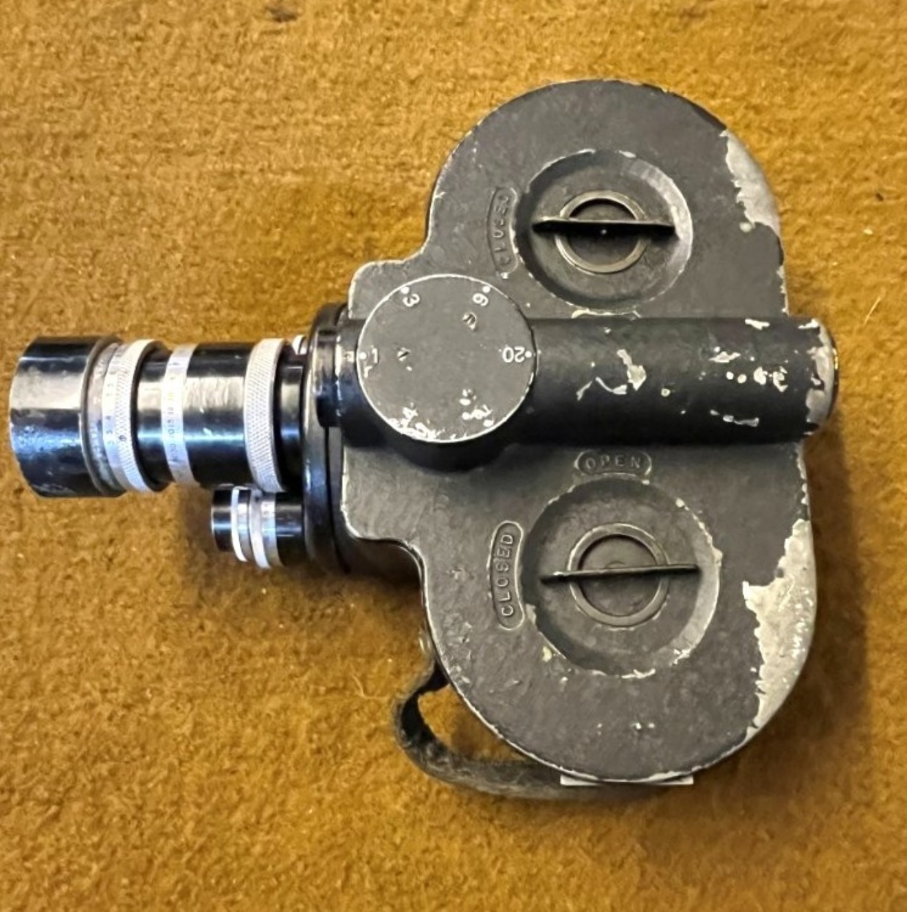 Vintage Bell & Howell Filmco 70D 16mm Film Camera