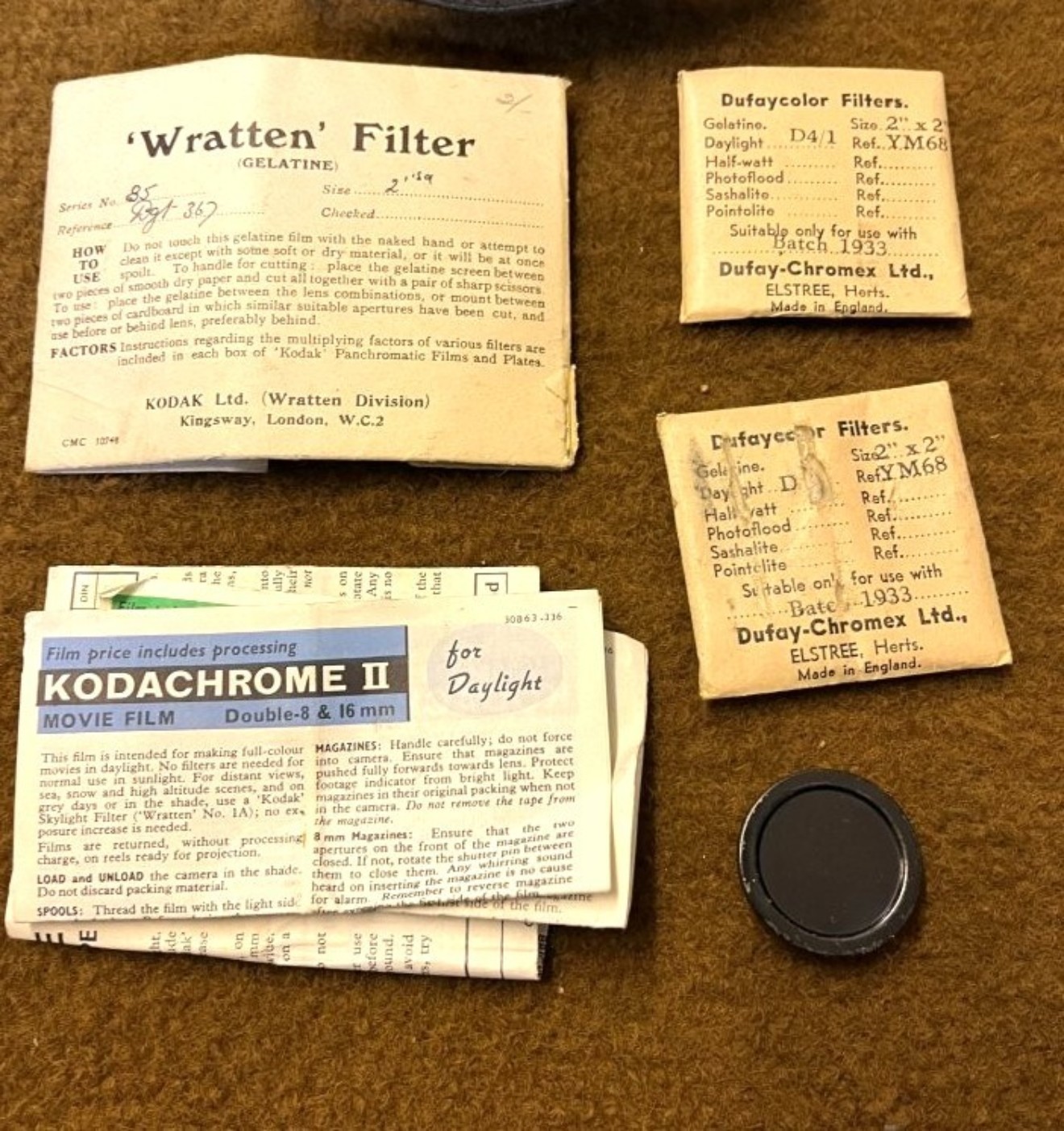 Vintage Bell & Howell Filmco 70D 16mm Film Camera