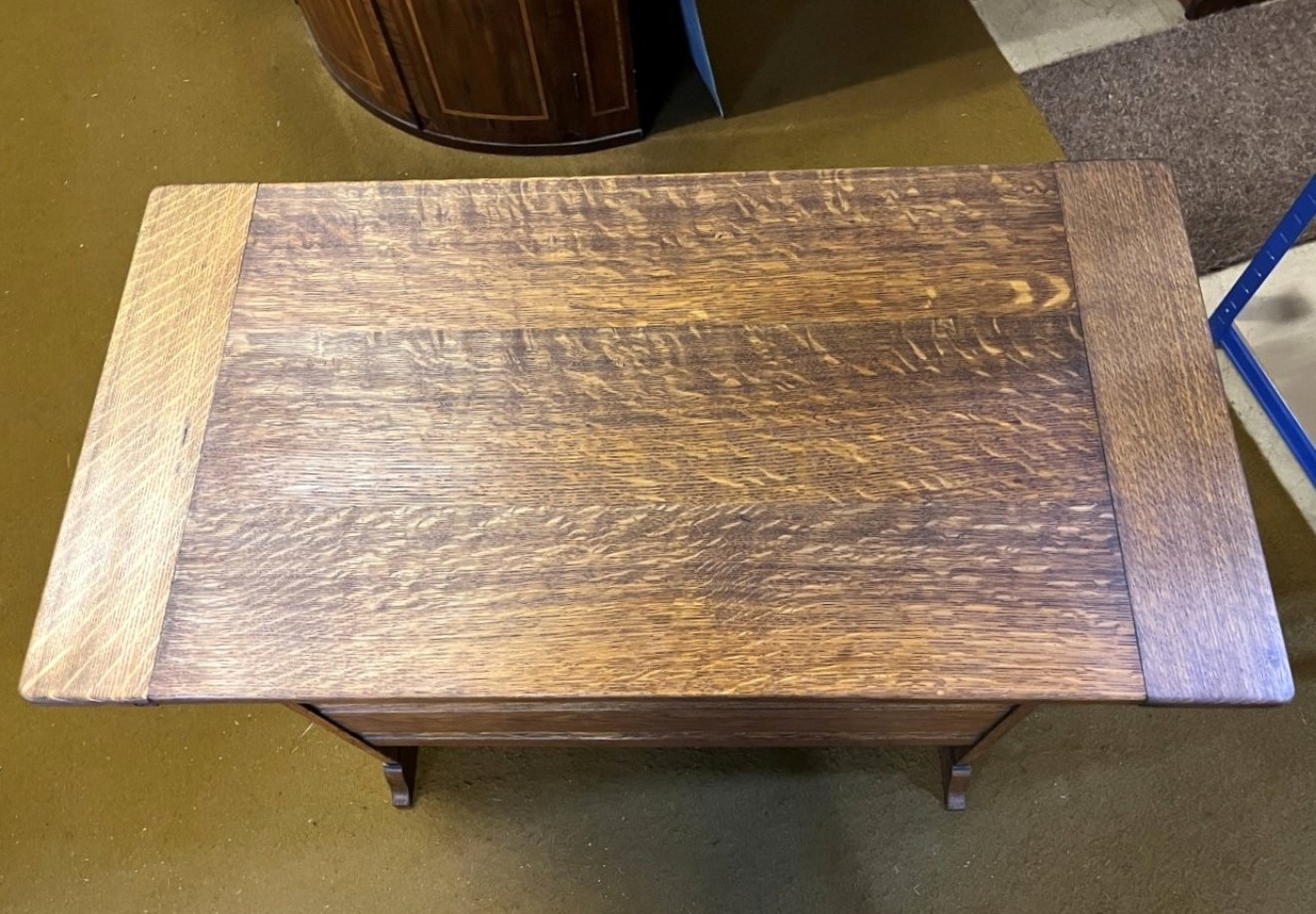 Arts and Crafts Golden Oak Metamorphic Hall Settle / Monks Bench by Liberty & Co of London