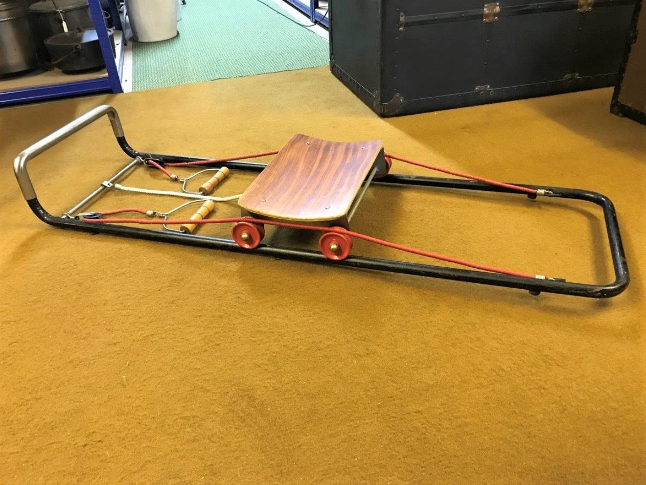 Vintage Exercise Rowing Machine