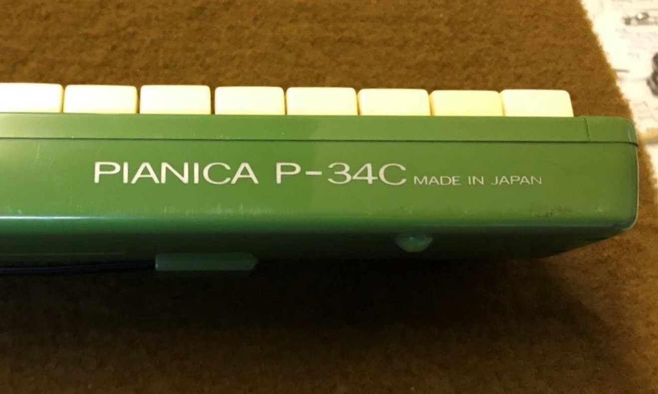 Vintage Yamaha P34C Pianica Keyboard in Hard Case