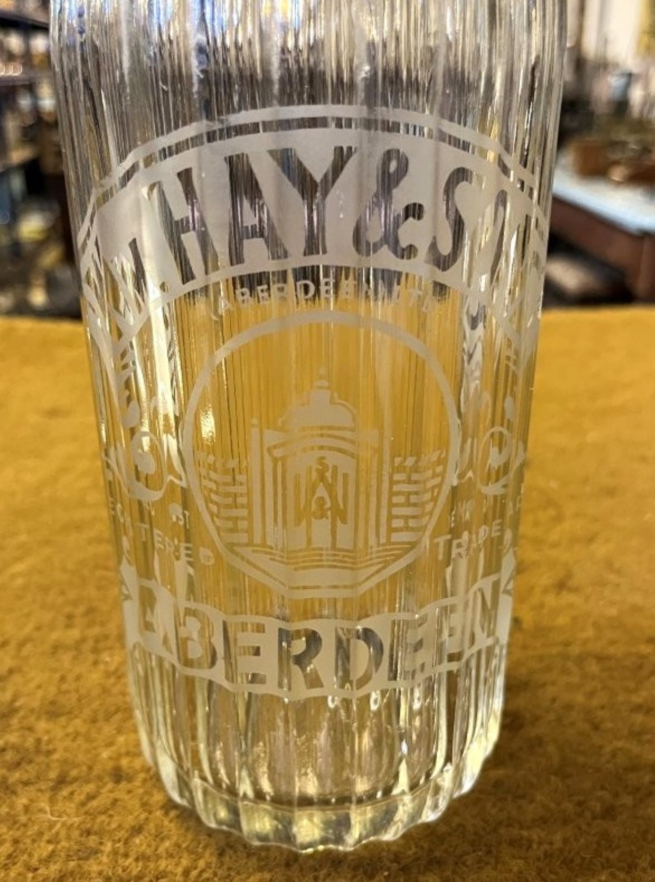 Vintage Wm Hay & Sons Aberdeen Soda Syphon