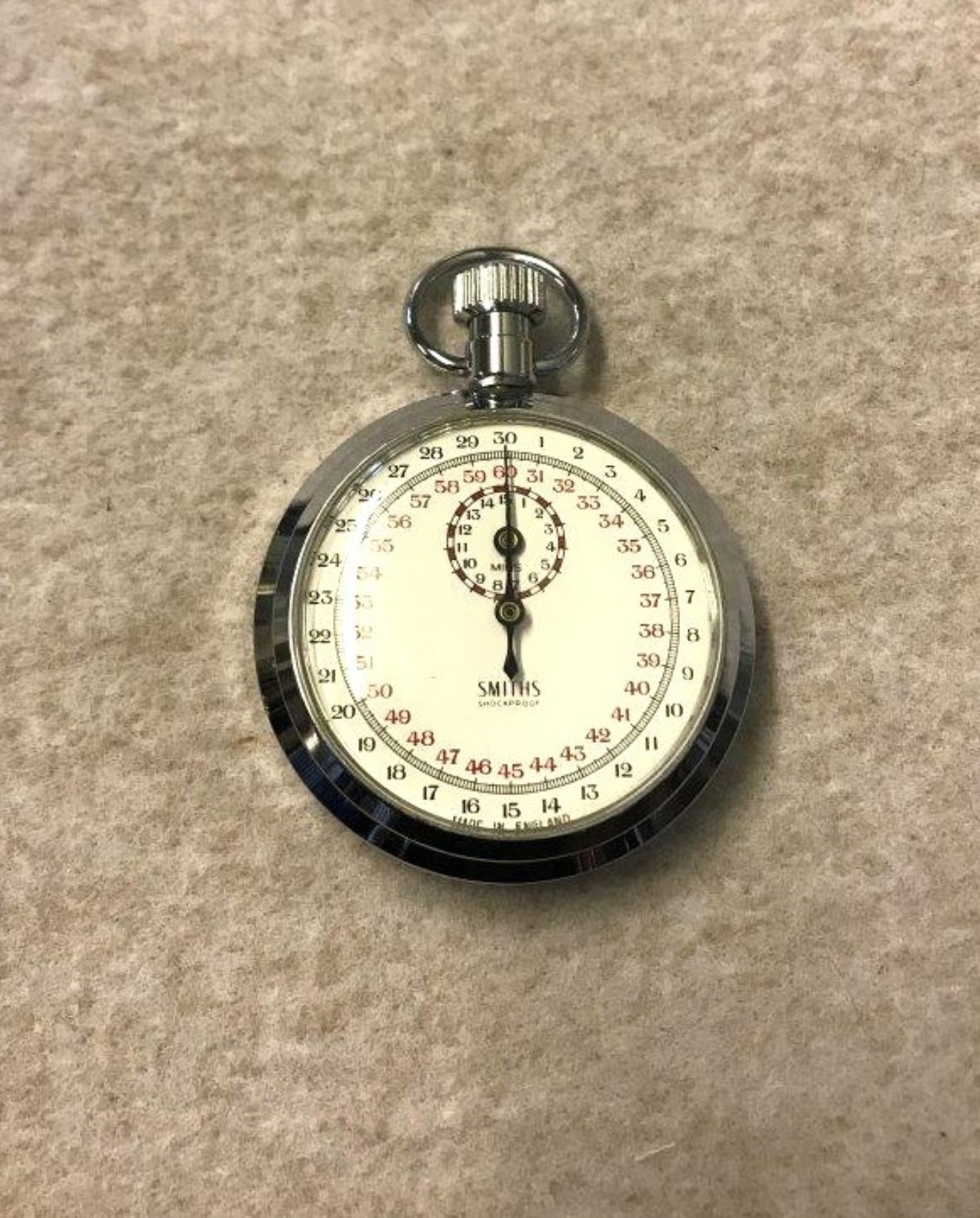 Vintage Smiths Shockproof Stopwatch