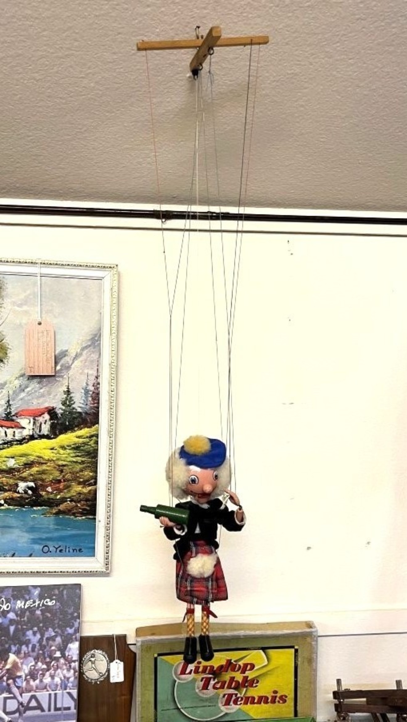 Vintage MacBoozle Pelham Marionette Puppet