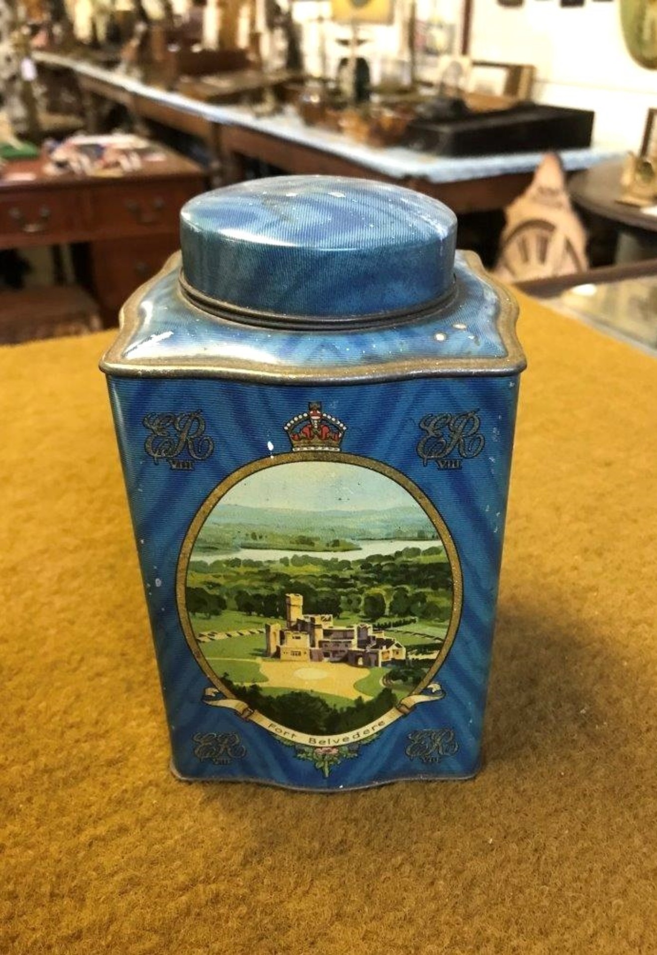 Vintage King Edward VIII Tea / Toffee Tin