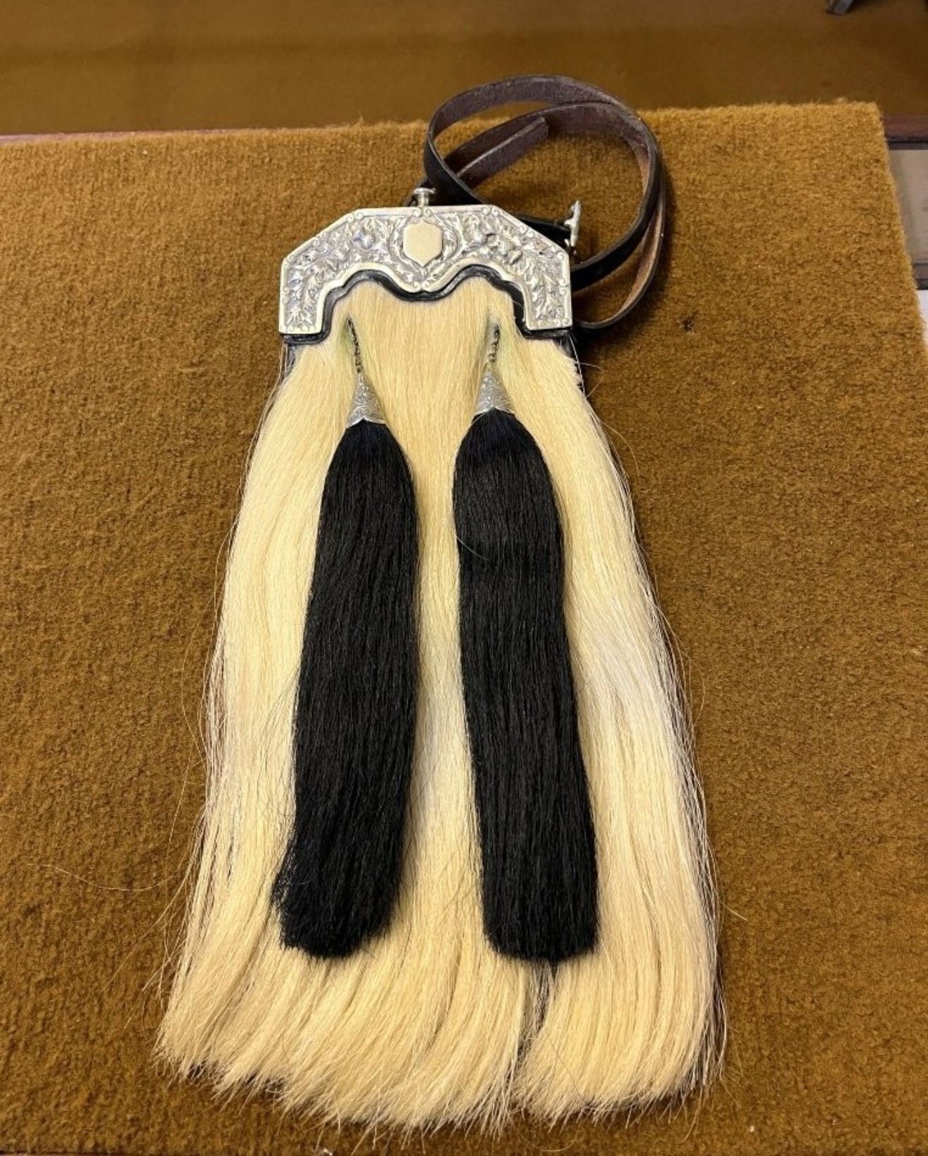 Antique Scottish Military Horsehair Sporran