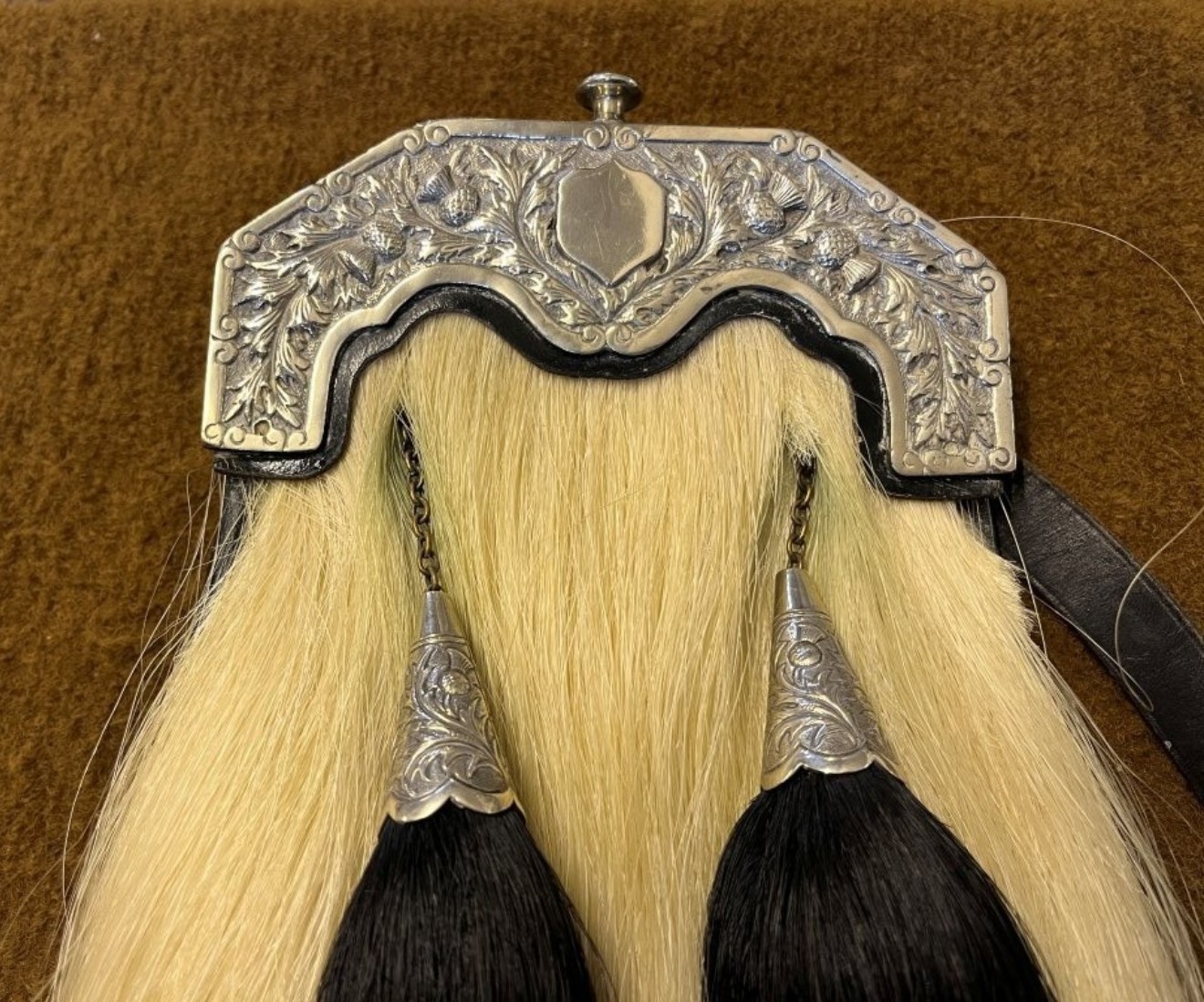 Antique Scottish Military Horsehair Sporran