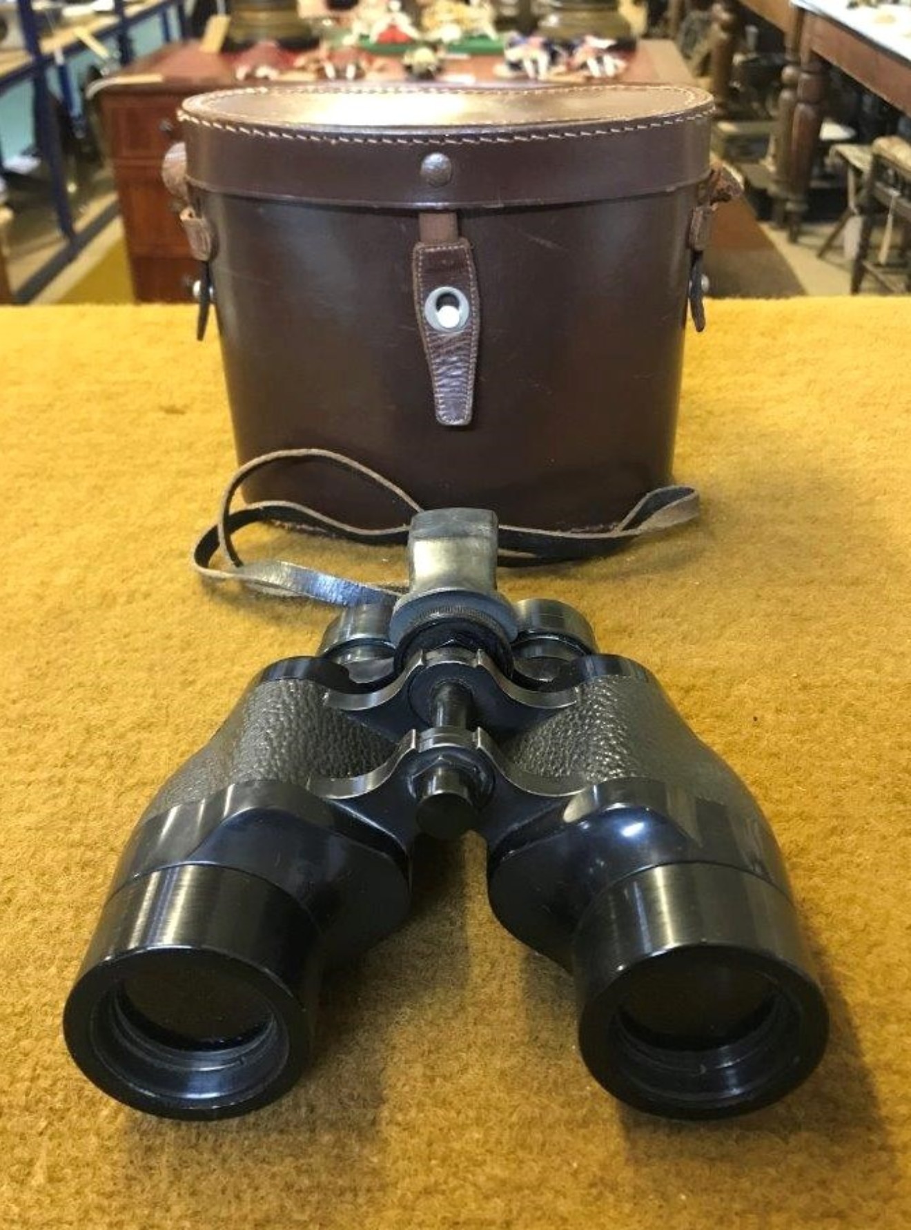 Vintage Binoculars Ross London Spectacle 8 x 35 Solaross