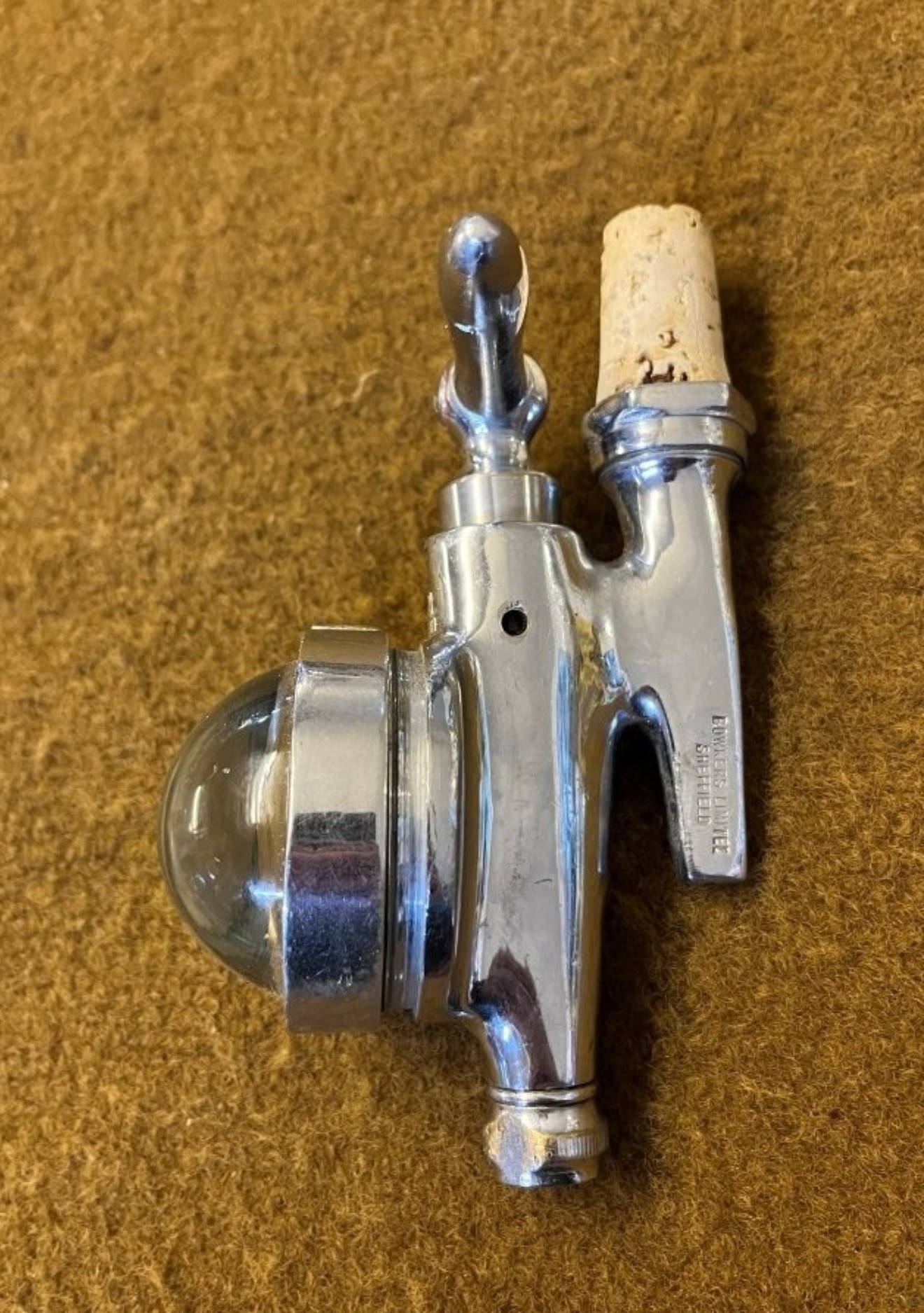 Vintage Set of 3 Spirit Optic Stands Haig Whisky, White Horse Whisky and Nicholson's Gin