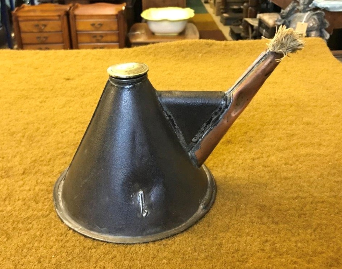 Antique Whale Oil Lamp