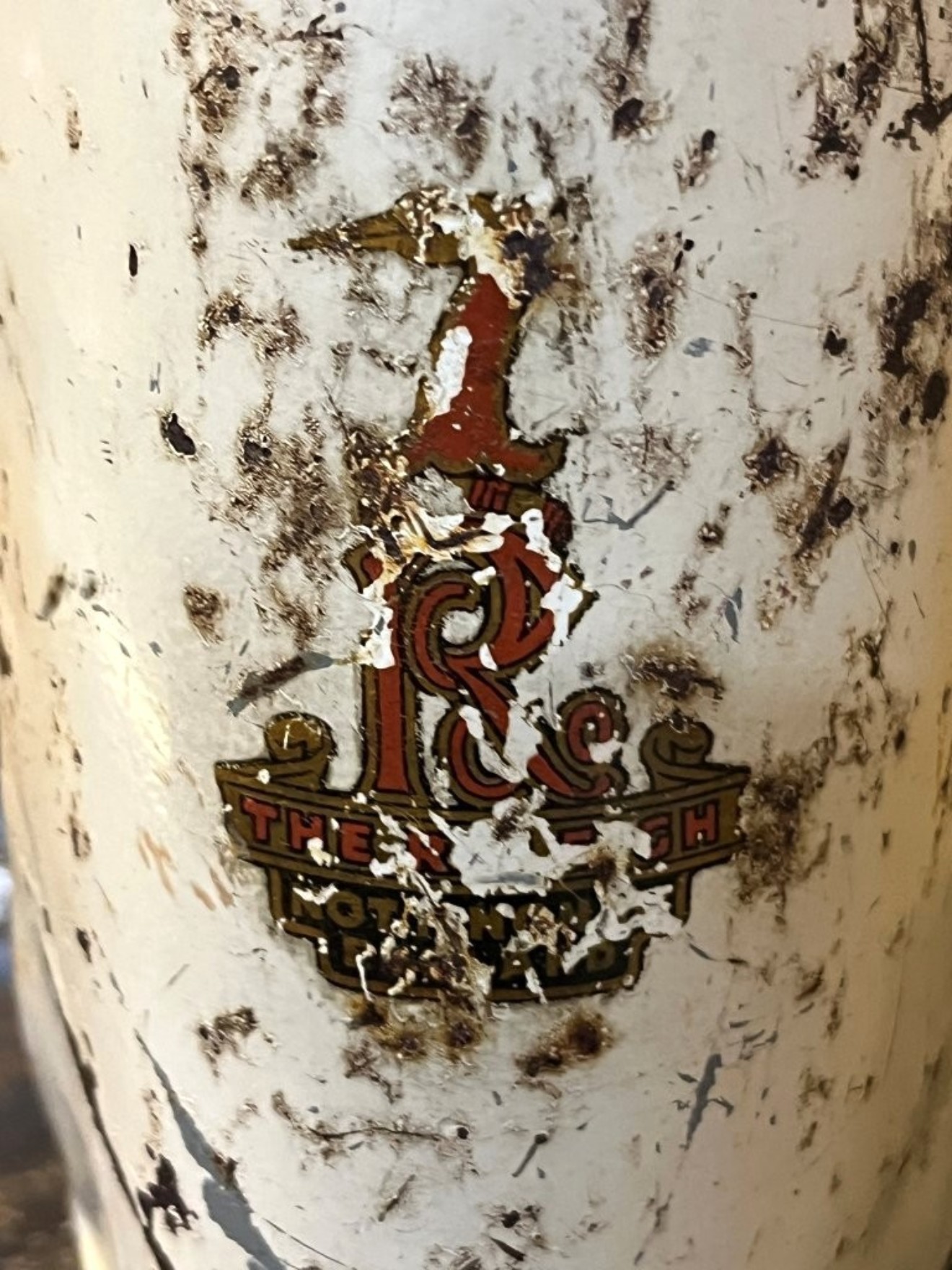 Vintage Raleigh Moped Rear Number Plate Holder and Light