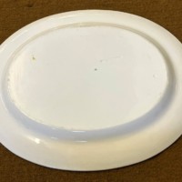Antique Brown Westhead Moore & Co Meat Platter
