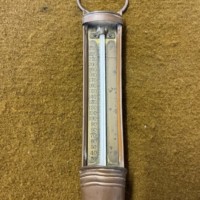 Vintage 10" Copper Cased Catering Thermometer