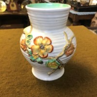 Vintage Clarice Cliff "My Garden" Vase Pattern 912