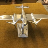 Vintage Art Deco Style Aeroplane Desk Ornament