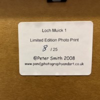 Limited Edition Photo Print by Peter Smith "Loch Muick"