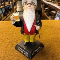 Vintage Wm Younger's Tartan Keg Bar Top Advertising Figure