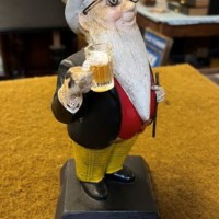 Vintage Wm Younger's Tartan Keg Bar Top Advertising Figure