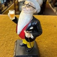 Vintage Wm Younger's Tartan Keg Bar Top Advertising Figure