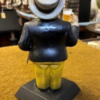 Vintage Wm Younger's Tartan Keg Bar Top Advertising Figure