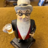 Vintage Wm Younger's Tartan Keg Bar Top Advertising Figure