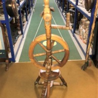 Wooden Spinning Wheel