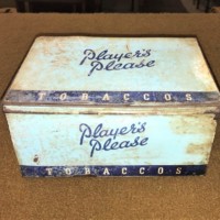 Players Tobaccos Cigarettes Tin "Players Please"