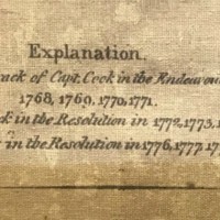 Antique Canvas Hanging Map of the World from the best Authorities. Western Hemisphere. Eastern Hemisphere. Engrav'd for Carey's Edition of Guthrie's new System of Geography