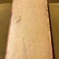 Antique Table Top Thumb Operated Bagatelle Game