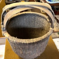 Antique Chinese Rice Harvest Basket