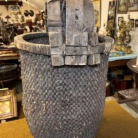 Antique Chinese Rice Harvest Basket