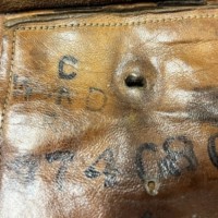 Vintage Scottish Military Horsehair Sporran by Leckie Graham's Glasgow Stamped C&M 1929