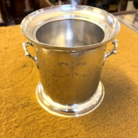 Victorian Silver Plated Wine Bottle Holder by John Gallimore Sheffield